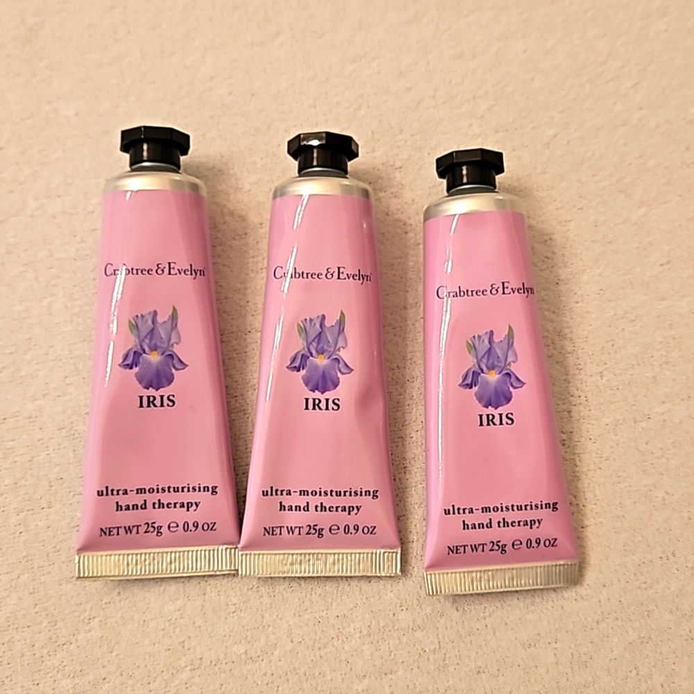 Crabtree & Evelyn 3 Iris Hand Therapies.